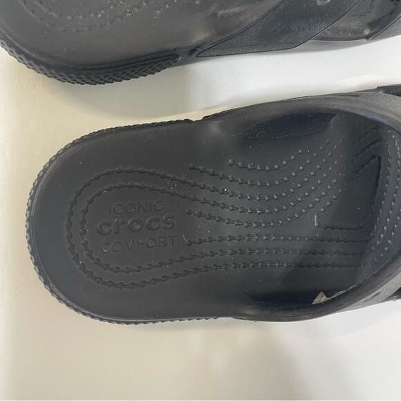 Crocs Classic Slide Two Strap Sandals Size J 1 - Picture 6 of 10